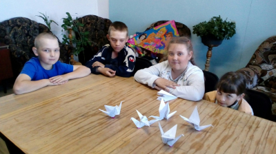 И снова оригами...