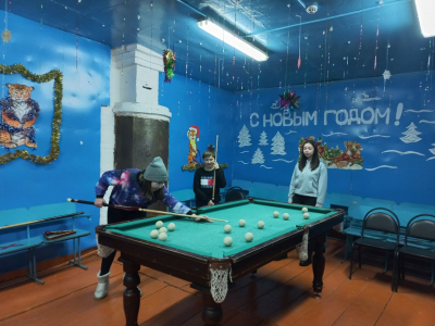 Турнир по бильярду.