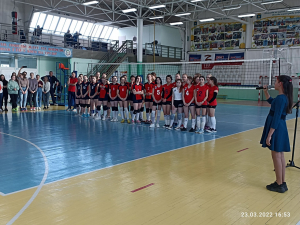 Открытие соревнований Первенства Тюменской области по волейболу