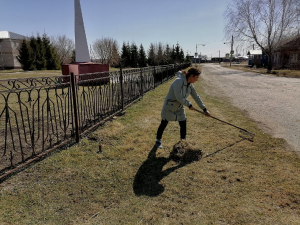 Субботник в Русаково