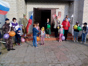 Парад Победы в Валгино