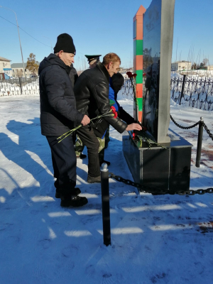 Митинг в память о погибших на острове Даманском