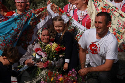 Юбилей долгожителя с.Новоберезовка