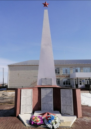 Памятник жителям Русаковского сельского поселения, погибшим в годы ВОВ 1941-1945гг