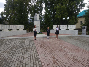 Всероссийская минута молчания в с.Аромашево