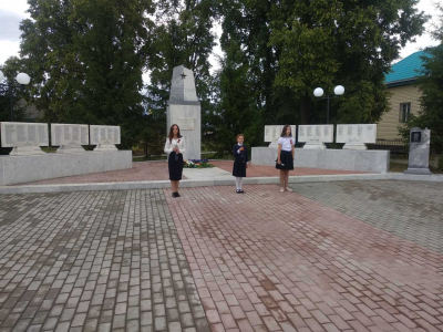 Всероссийская минута молчания в с.Аромашево