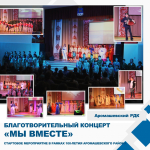 Благотворительный концерт &quot;Мы вместе&quot;.