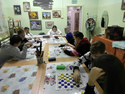 Шашечный турнир в Капустнике